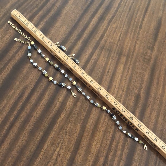 Vintage Rare Brighton SILENT CODE Necklace Bracelet Earring Geometrical - Picture 8 of 9